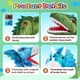 thumbnail image 3 of Marionetas de mano, juguetes infantiles, dinosaurios de peluche, peluches, juegos interactivos para niños y niñas de 3 a 8 años (Tyrannosaurus + Triceratops), 3 of 5