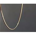 thumbnail image 2 of QQTDFG Sterling Silver Women Rose Golden Tone Box Chain Necklace 16"/18" A2561-18" - 45cm, 2 of 5