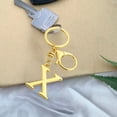 thumbnail image 1 of Llavero de letras doradas A–Z | Colgante inicial de aleación metálica | Accesorio Monograma Personalizado para Llaves, Bolsos y Carteras | Resistente al óxido duradero | Diseño Regalable, 1 of 6