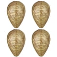 thumbnail image 1 of Linterna de colmena de 4 Uds. 28x22cm señuelo tipo nido de avispas elementos disuasorios de avispones de papel no tóxicos para jardín al aire libre, 1 of 8
