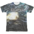 thumbnail image 1 of Battlestar Galactica Men's  Battle Seat Sublimation T-shirt White, 1 of 2