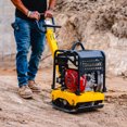 thumbnail image 2 of Tomahawk Power 5.5 HP Honda Reverse Plate Compactor 19x14 Plate for Asphalt, Aggregate, Cohesive Soil Compaction, 2 of 6