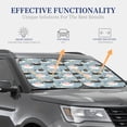thumbnail image 4 of Fotbe Swan Princess On Lake Juego de 2 Piezas de Parasoles para Parabrisas | Bloqueador Solar para Auto | Accesorios Plegables para Protección Solar Interior-Small, 4 of 6