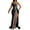 Black, variant on Ashirexll Formal Dresses for Women Fashionable Sequin Slit Sleeveless Hip Hugging Long Dress Evening Gowns for Women Formal Black XXL