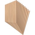 thumbnail image 2 of Ekena Millwork 23 3/4"W x 23 3/4"H x 3/8"T Wood Hobby Boards, Hickory (10-Pack), 2 of 6