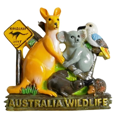 Australia 3D Fridge Magnet Souvenir Gift,Resin Handmade Refrigerator Magnet Home Decoration Collection