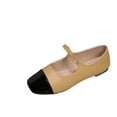 thumbnail image 2 of longantii Mary Jane Shoes Women Slip on Dressy Flats Shoes for Women 2026 New Fashion Non-Slip Shoes for Casual Work Office Brown, 2 of 5