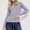 A4 Grey, variant on GILIGEGE Winter Sweaters for Women Chunky Blouse Thermal Shirts Turtleneck Warm Pullover Sweater Under Layer Shirts Elegant Soft Pullover Sweater Stretch Lightweight Sweater Slim Fit Sweater L