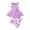 Z03-Purple, variant on LRen Girls Spring Outfits 2 Piece Cute Bowknot Print Sleeveless Top Dress and Shorts Set Kids Summer Outfits
