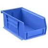 "Uline Shipping Supply S-12414blu Plastic Stackable Bins Blue 7 1/2 X 4 X 3"" (Pack of 24)"