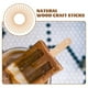 thumbnail image 3 of 50 piezas de madera natural palos de artesanía paleta palito de madera artesanal con agujeros para manualidades de bricolaje diseños creativos (color de la naturaleza), 3 of 8