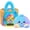 Blue, variant on Cute Dumpling Plush Squishy Pillow, Giant Steamed Bun Stress Squeeze Toy with Slow Rebound, Soft Relaxing Fidget for Adults