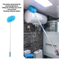 thumbnail image 4 of Ceiling Fan Duster with Extension Pole, 360 Degree Rotation Extra Long Round Duster Washable Cobweb Brush for Outdoor Indoor Cleaning, 4 of 7