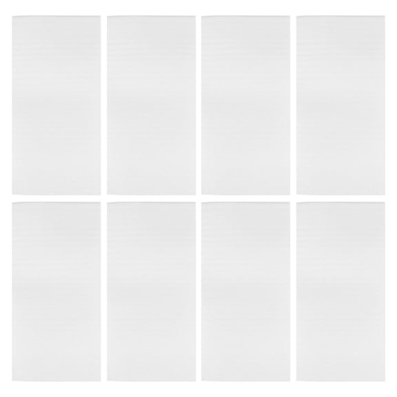 LOLIPPYY 100Pcs Dish Packing Supplies for Moving White Epe Foam Board Cushioning Sleeves