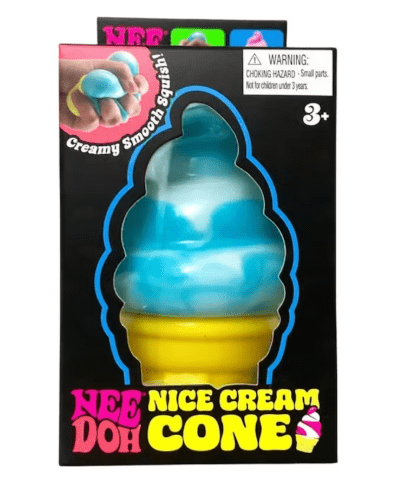 Nee Doh Nice Cream and Snow Crunch bundle (1 of each, random color cone)