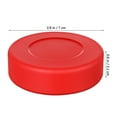 thumbnail image 2 of HAMPPLIES 6 Pcs Rondelles de Hockey sur Glace Rouges Mates en PVC pour l'Entraînement et le Jeu avec Sac de Transport, 2 of 6