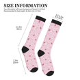 thumbnail image 2 of Picia Hand Drawn Strawberry Printed Sports Compression Socks - 15-20mmHg Graduated Compression, High-Performance Soft and Breathable Socks for Men and Women, 2 of 5