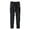 Black, variant on Men's Solid Color Athletic Training Pants for Gym Running and Casual Fitness Wear with Loose Comfort Fit