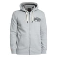 thumbnail image 5 of Superdry Vintage Logo Embroidered Zip Hoodie, Grey, 5 of 5