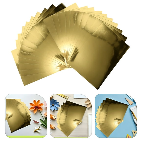 TABLZONE Cardstock Paper A4 Metallic Iridescent Mirror Finish for Crafts, Decorations, Projects and Scrapbooking