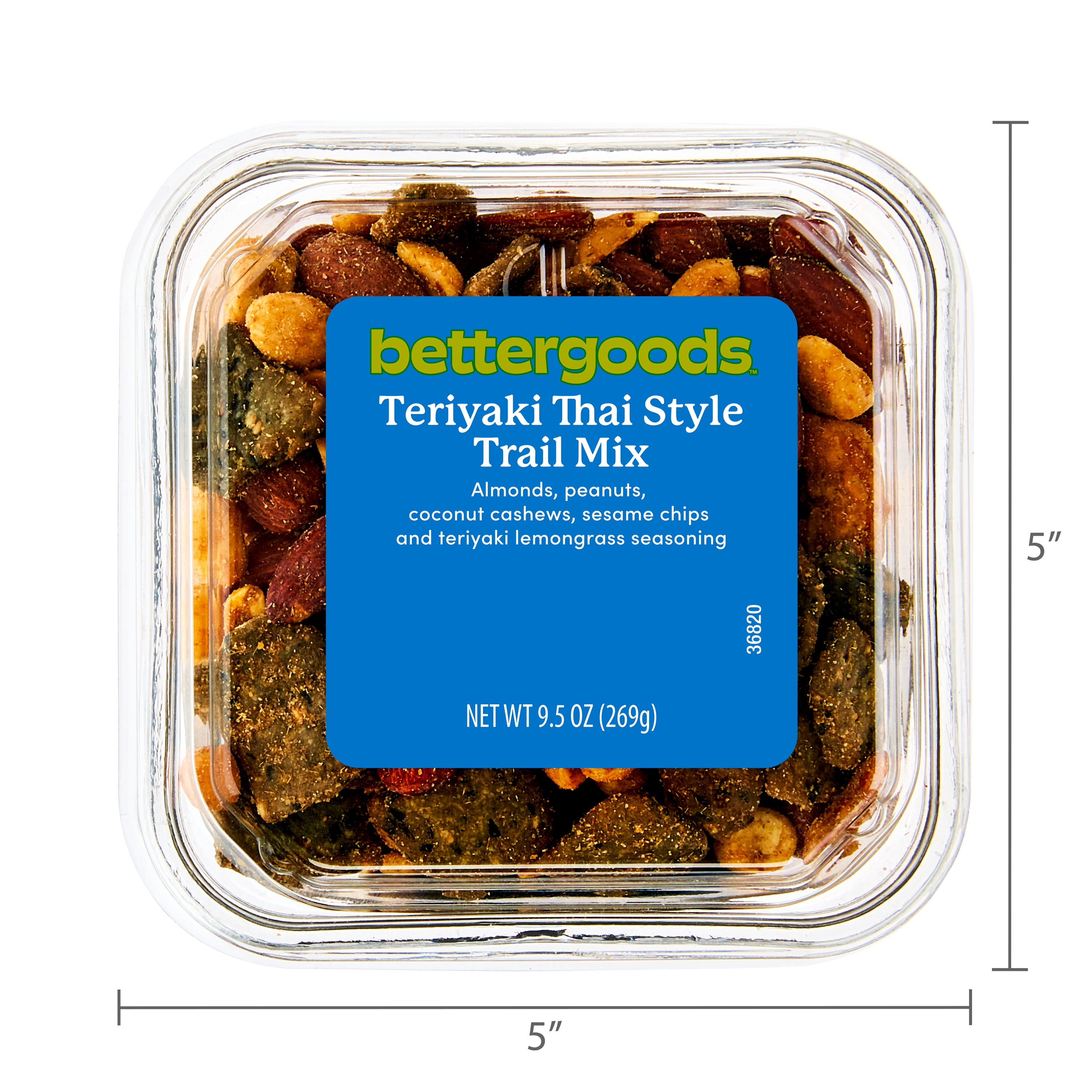 bettergoods Teriyaki Thai Trail Mix, 9.5 oz
