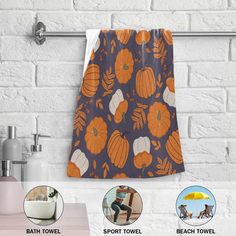 Fall hand towels bathroom sale