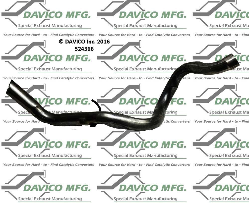 Davico Mfg 524366 Exact-Fit Exhaust Pipe
