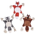 thumbnail image 4 of Transemion Polyester Stylish Pet Toy For Dogs Easy To Clean And Safe For Playtime Good Gift Plush Dog Toy tiger 1Set, 4 of 6