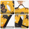 thumbnail image 6 of Dachshund Dog Paw Print Yellow Pattern Teens Toddler Nap Mat with Pillow, Sleeping Mat Bag for Preschool Daycare 60"x20", 6 of 6