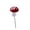 Red, variant on 50 Pcs Fairy Garden Accessories, Miniature Artificial Resin Mushroom Figurines, Bonsai Plant Pot & Micro Landscape Decor for DIY, Red