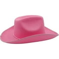 thumbnail image 5 of 4E's Pink Kids Cowboy Hats – 4 pcs Set – Pink Cowgirl Hat, Toddler & Baby Cowboy Hats, 5 of 6