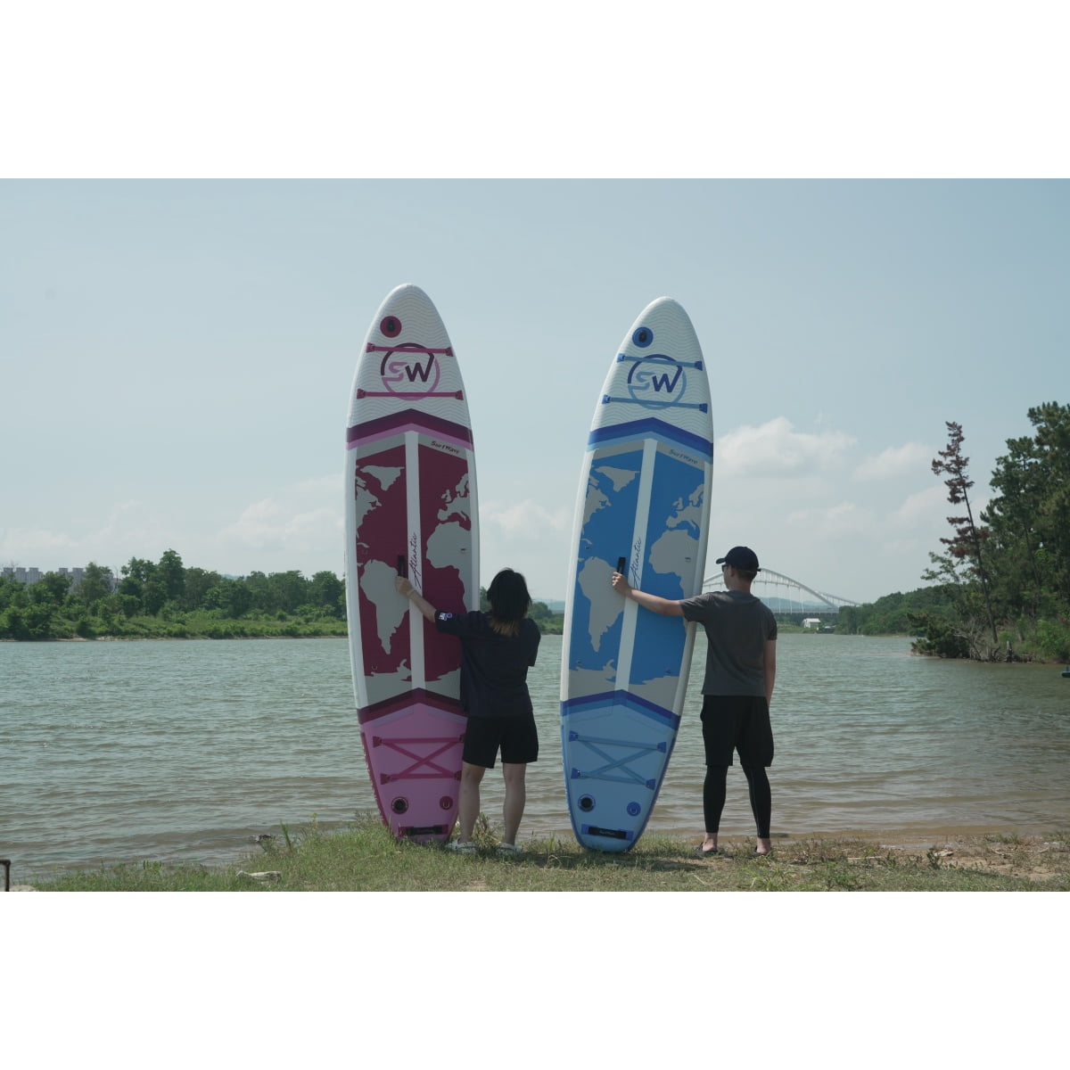 Inflatable Stand Up Paddle Board 11'x34"x6" With Accessories