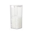 thumbnail image 4 of Washranp Clear Canister with Leakproof Lids,Airtight Food Storage Container Jar for Kitchen Noodles Flour Cereal Rice Sugar Tea, 4 of 9