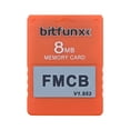 thumbnail image 2 of Tarjeta de memoria McBoot V1.953 de 8 MB gratis para PS2 FMCB 1.953 Tarjeta de memoria (naranja) Likrtyny Para estrenar, 2 of 5