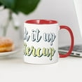 thumbnail image 4 of CafePress - Suck It Up Buttercup - 11 oz Ceramic Mug - Novelty Coffee Tea Cup, 4 of 6