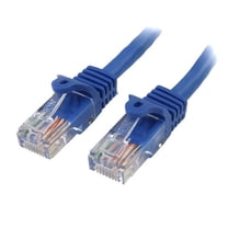 Startech M45PATCH25BL 25 Ft Blue Molded Cat5E Utp Patch Cable