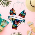 thumbnail image 6 of Flower Butterfly Detachable Sponge Adjustable Strap Bikini Set Two-Pack Swimming Suits One-Piece Swimsuits - Ideal for Beach and Pool Parties, 6 of 6
