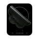 thumbnail image 3 of Mats protectores para cocina de inducción de 2 piezas, protector de estufa de inducción, forma de flor (negro), 3 of 6