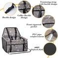 thumbnail image 6 of Moocorvic Dog Car Seat for Small Dogs And Cat, Portable and Breathable Bag with Seat Belt Dog Carrier for Backseat Protection, 6 of 7