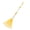 Yellow, variant on bestolf Leaf Rake Detachable Handle Length Lightweight Lawn Rake Adults Extendable Garden Rake Leaf Collector