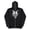 ZA Black, variant on Zip Up Hoodie Men Loose Fit Streetwear Long Sleeve Letter Print Hoodie with Pocket Fall Casual Hoodie for Men