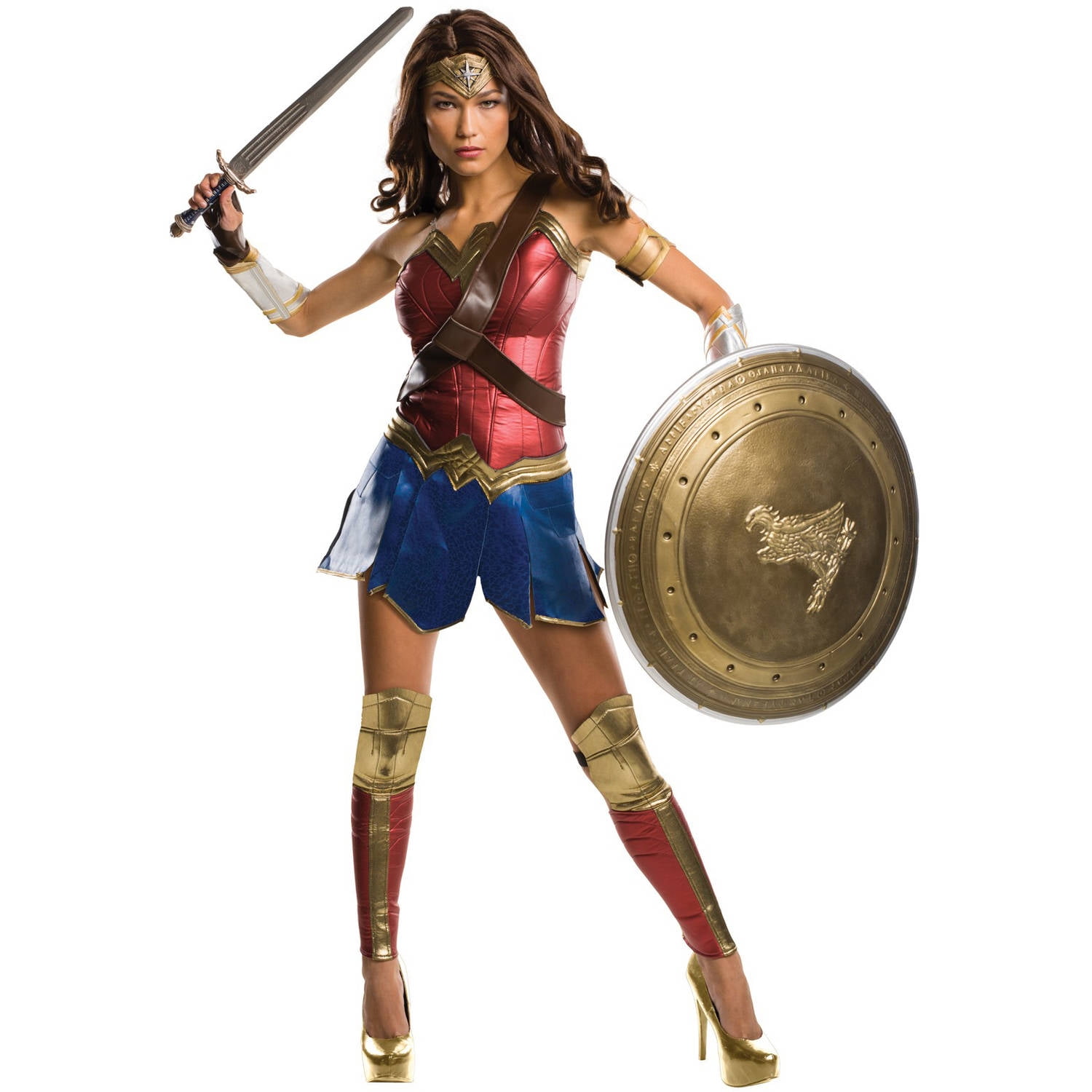 Wonder Woman Grand Heritage Costume Dawn of Justice Batman vs Superman Halloween