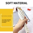 thumbnail image 3 of QuanTara 7in Round Air Fryer Liner, Reusable Non-Stick Silicone Baking Mat, Dishwasher Safe Fryer Basketinsert, Replacement for Parchment Paper, 450°F Heat Resistant, 3 of 6