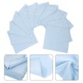 thumbnail image 4 of Miangastore Spectacle Cleaner Eyeglasses Cleaning Cloth Sky-Blue 50Pcs, 4 of 8