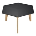 thumbnail image 3 of Furniture of America Bok Table Basse Moderne Chic en Métal à Plateau, Gris, 3 of 9