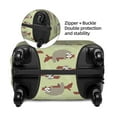 thumbnail image 6 of Uemuo Twig Sloth Printed Washable Luggage Cover - Fashion Suitcase Protector Fits 18-32 Inch Luggage -Medium, 6 of 9