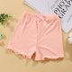 thumbnail image 3 of Pantalones de seguridad antiexposición para niñas de 0 a 6 años, mallas cortas finas de Color sólido, pantalones planos para niñas, pantalones cortos interiores, 3 of 6