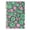 Abstract Pink Green Circles, variant on Haosy Cute Pastel Cats Notebooks 1-subject Journal 60 Sheets A5 College Ruled Paper Detachable Ring 8.3"x5.7"