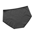 thumbnail image 3 of Blmnix Seamless Panties for Women Cotton Panties Moisture Wicking Hipster Panties Panties Black Womens Boxers,XL, 3 of 4