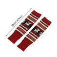 thumbnail image 5 of Luo Fashion under $3 Women’s Snowflake Fingerless Knit Gloves Half-Finger Warm Christmas Mittens, 5 of 7